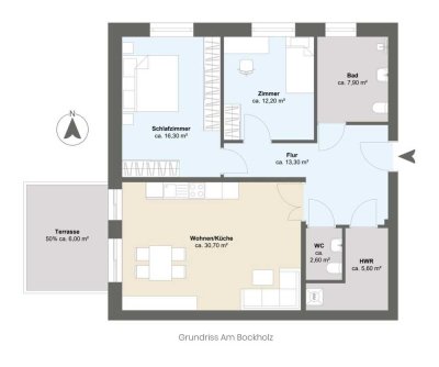Freundliche 3-Zimmer-Wohnung in Neetze