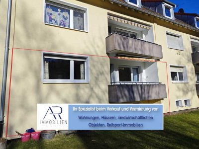 Traumwohnung mit großem Balkon und schönem Blick ins Grüne