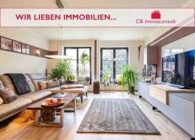 Wie im eigenen Haus ! Modernisierte Maisonette-Wohnperle, 94 qm plus Nutzfläche im DG