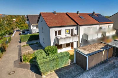 Ruhig und doch verkehrsgünstig! Reiheneckhaus mit Platzreserve