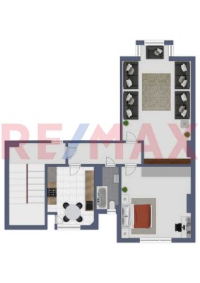 Solide vermietbare 2-Zimmer-Wohnung – ideale Kapitalanlage ca.(85 qm)
