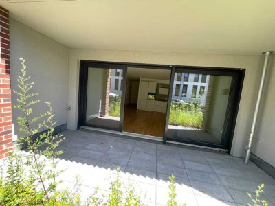 112 m² 4 Zi.-Gartenwohnung | 2 Terrassen & Gärten