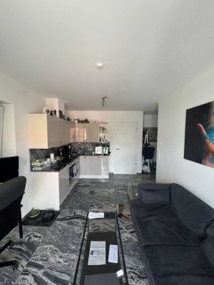 voll möblierte 2 ZKB Wohnung in ruhiger Lage