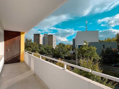 Helle 4-Zimmer-Wohnung mit XL-Balkon