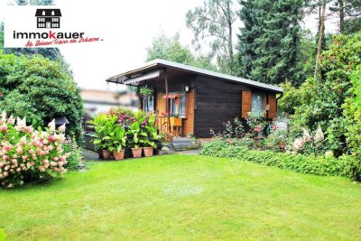 Ihr grünes Paradies – Idyllischer Bungalow mit Fernblick ins Erzgebirge