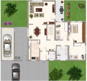 Attraktiver, freistehender Bungalow in bester Lage von Limburgerhof