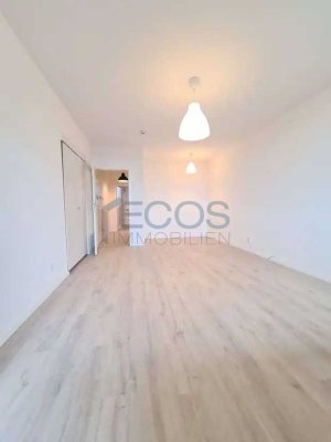 Möbiliertes Appartment mit Balkon, TG-Stellplatz & Aufzug am Goldberg
