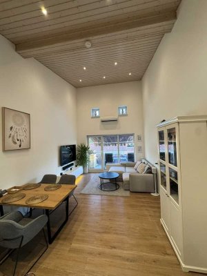 BEFRISTET Moderne 3-Zimmer-Wohnung mit Balkon & stilvollem Bad, Arbeitszimmer, zentrumsnah & ruhig