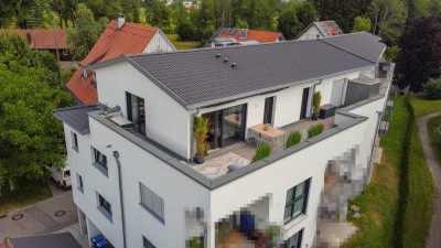 Exklusive 4-Zimmer-Penthousewohnung mit Dachterrasse  – Energieeffizienzklasse A+