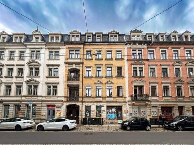 Charmante Wohnung im Szeneviertel Dresden-Neustadt mit Balkon zu verkaufen!