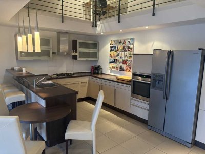 Komplett möbliertes Penthouse an den Erftauen-Landschaftsschutzgebiet