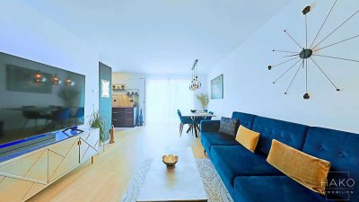 Neuwertige 3-Zimmer-Wohnung mit moderner Einbauküche und optimalem Schnitt in Vaterstetten