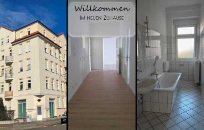 Wie für Sie gemacht! Frisch renovierte Drei-Zimmer-Wohnung im Erdgeschoss