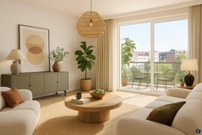 2 Zimmer Wohnung, Nähe Donaulände