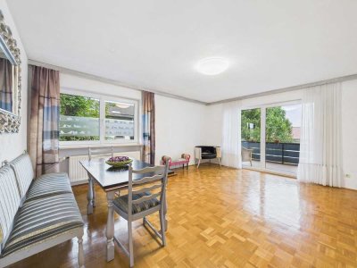 Lichtdurchflutete 3-Zimmer-Wohnung mit Bergblick – ruhige Lage im Herzen von Prien