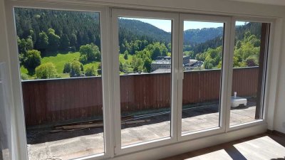 vollständig renovierte 5,5-Zimmer-Dachgeschosswohnung mit Dachterasse in Bad Teinach