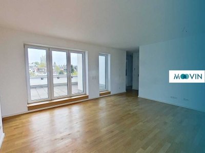 WOHNTRAUM: Große 3-Zimmer-Dachgeschosswohnung mit EBK, Dachterrasse und 2 Bädern