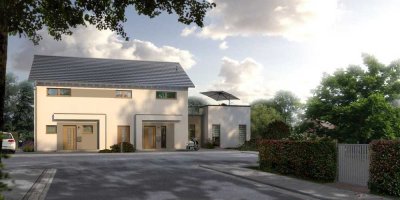 Haus mit zwei Wohnungen