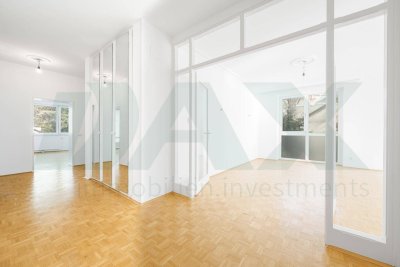 Helle 4-Zimmer-Wohnung mit Loggia, 124 m², Lift, Gartenruhelage &amp; Garage – 1190 Wien (Döbling)