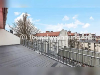 Tauschwohnung: Wohnung Nähe Schlossstraße mit XXL Dachterrasse