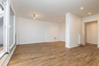 Frisch sanierte 2-Zimmer-Dachgeschosswohnung mit Charme und Weitblick