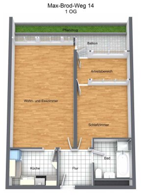 Stilvolle, sanierte 2,5-Zimmer-Wohnung mit Schwimmbad und Sauna in Stuttgart