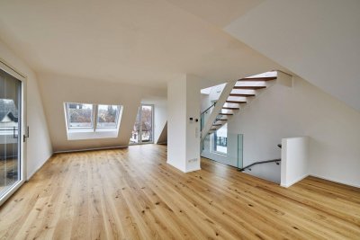 +++OSTERAKTION!! PREISREDUZIERT Moderne Dachgeschosswohnung in Bestlage - Luxuriöses Wohnen mit traumhaftem Panoramablick!
