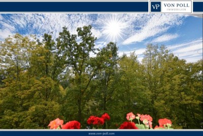 Kapitalanlage: Langfristig vermietete 4-Zimmerwohnung mit schönem Blick ins Grüne