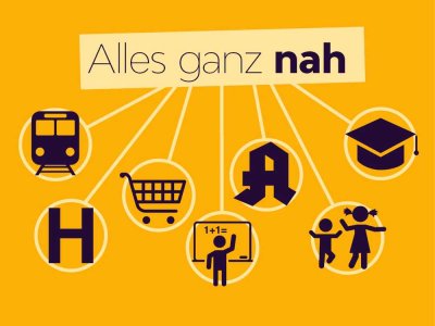Alles vor der Tür was man zum leben braucht!