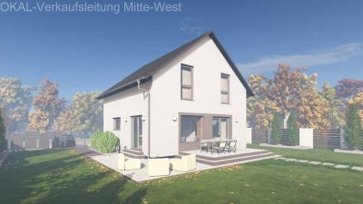 Viel Offenheit bei kompakten Grundriss clever Wohnen mit OKAL Spring Site 1