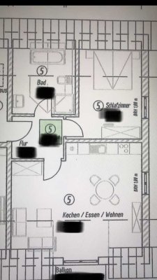 lichtdurchflutete 2-Zimmer Dachgeschosswohnung
