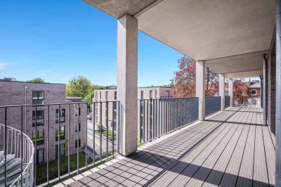 Stadtgrün196 | Rückzugsort mit Ausblick: Zwei Zimmer und viel Ruhe im 3. OG