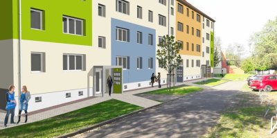 Hier bleiben keine Wünsche offen! Bezugsfertige 3-R.-Whg. mit Balkon, Bad mit Wanne und Dusche