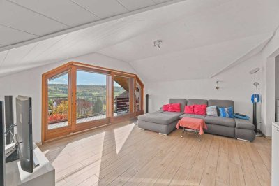 Lichtdurchflutete 3-Zimmer Wohnung mit wunderschöner Aussicht in Unterheinriet