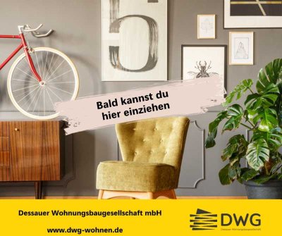 3-Raum-Wohnung mit Balkon und ebenerdiger Dusche