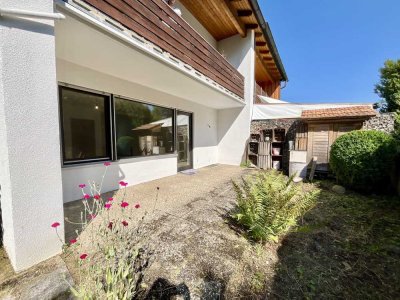 Helle 1,5-Zimmer-EG-Wohnung mit Terrasse und Garten in ruhiger Lage - Nürnberger Land