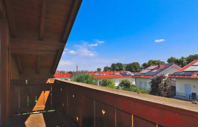 *Helle 4-Zimmer Wohnung mit Gartenanteil*
Perfekte Alternative zum Reihenhaus