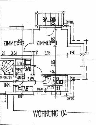 2-Zimmer Wohnung mit Balkon