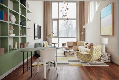 Design-Townhouse in ruhiger Anliegerstraße am Wasser