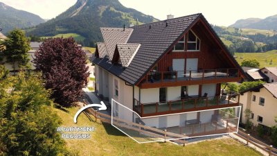 Luxus Wohnung direkt an der Skipiste, 3 Zimmer Apartment „Pegasus“ in der Downhill Lodge Tauplitz
