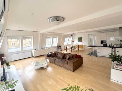 Stilvolle Loft-Wohnung mit 106 qm, 3 TG-Stellplätzen & eigener Wallbox – urbanes Wohnen mit Komfort