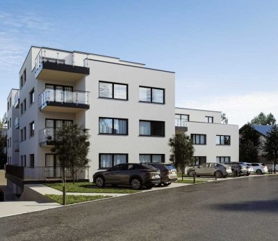 Schöne Neubauwohnungen im Herzen Sinsheims, Energiestandard Effizienzhaus EH40+ mit Gütesiegel QNG