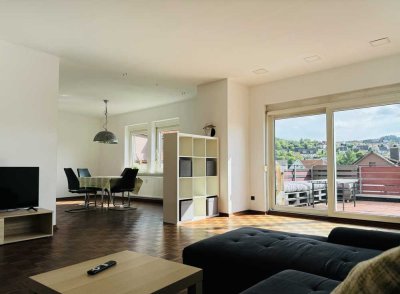 4 ZKB-Wohnung mit Südbalkon, modernem Bad und Parkett