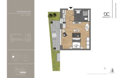 BAUSTELLENBERATUNG 09.12.2023 von 10:30–12:00 Uhr – KAPITALANLAGE - 1 Zimmer mit Garten und Terrasse