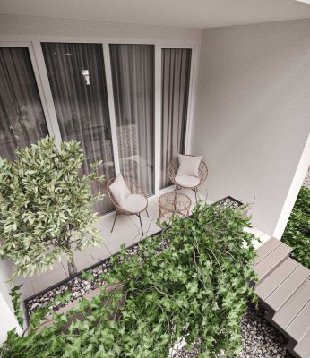 Schickes 4-Zimmer-Apartment mit ruhigem Garten in Spandau-Berlin