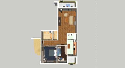 Toll geschnittene 3- Zimmer ETW in guter Lage von Speyer