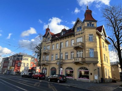 Große Single-Wohnung in historischem Gebäude