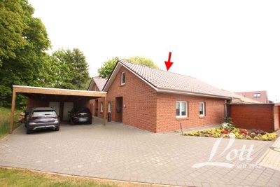 +++ Bezugsfreie, neuwertige Doppelhaushälfte mit Carport in ruhiger Lage in Bockhorn! +++