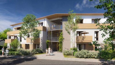 "An der Gärtnerei" Marktoberdorf: 2,5-Zimmer-Erdgeschosswohnung mit Gartenanteil und Terrasse!