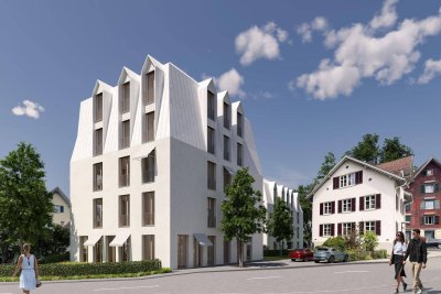 Sonnige 2-Zimmer-Wohnung mit Aussicht im neuen Projekt Jakob von Embs im Dornbirner Oberdorf